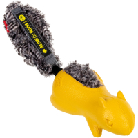 Dog toy GiGwi Push to mute Squirrel with turn-off beep 30 cm (75010)