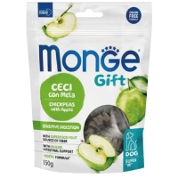 Treats for dogs Monge Gift Dog Sensitive digestion chickpeas with apple (vegan) 150 g (8009470085694)