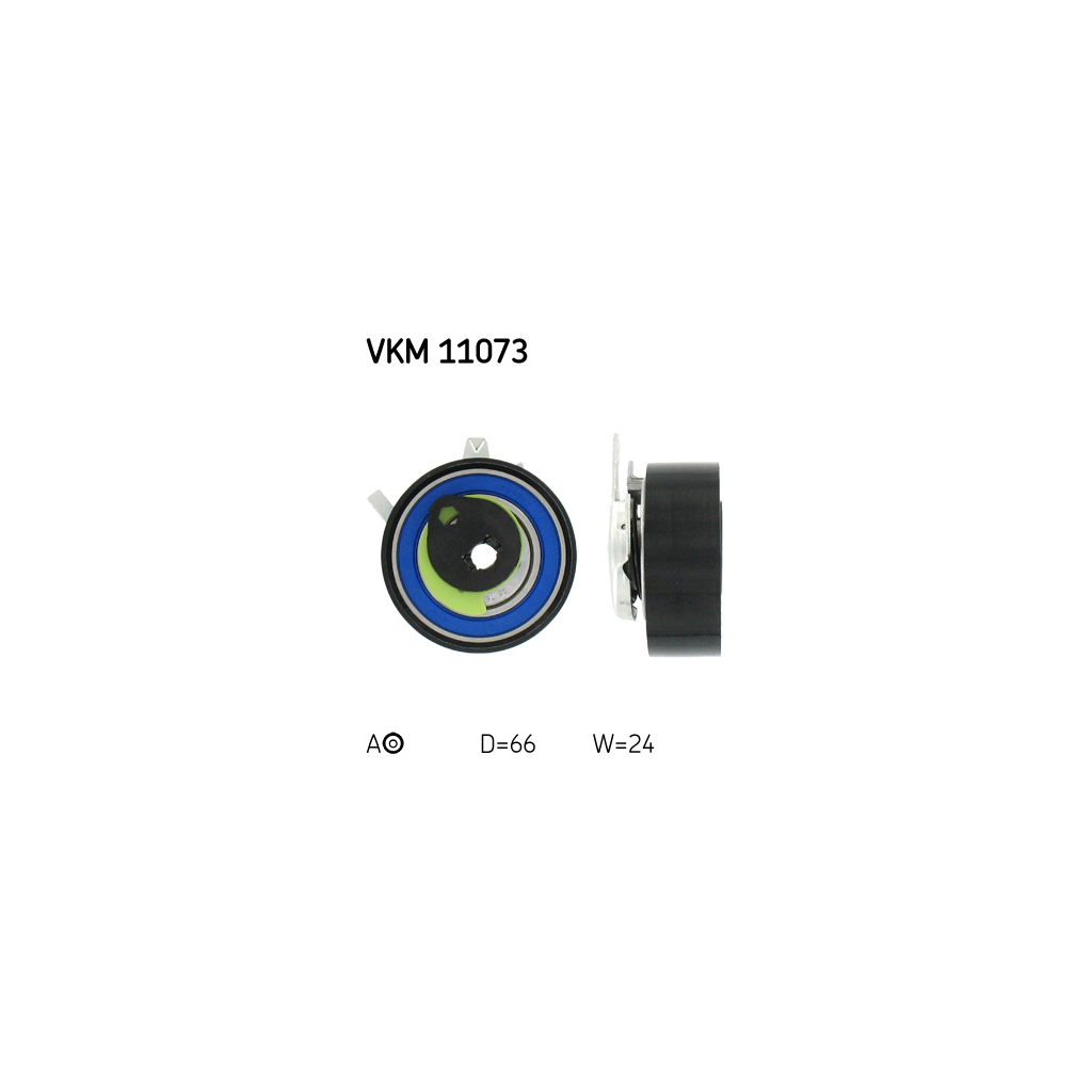 Ролик натягувача ременя SKF VKM 11073 Ролик натягувача ременя SKF VKM 11073