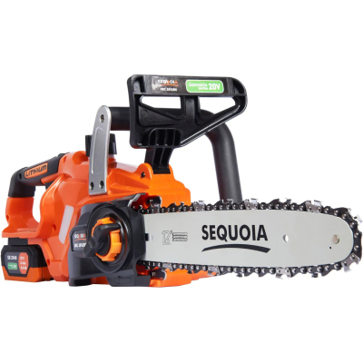 Ланцюгова пила SEQUOIA 20, безщіт. двиг, шина 30 см, АКБ 4 Ач та ЗП, 3.2 кг (SBC2012BS-EV)