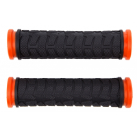 Гріпси Bravvos L122 мм FL-424 Black/Orange (GRI-332)