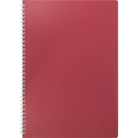 Buromax Classic notebook A4 in a cell 80 sheets Red (BM.2446-005)
