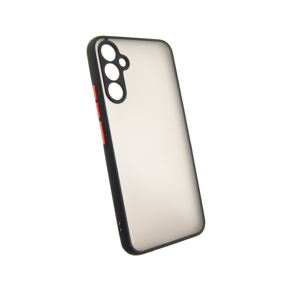 Чохол до мобільного телефона Dengos Matte Samsung Galaxy A34 5G (black) (DG-TPU-MATT-119) Чохол до мобільного телефона Dengos Matte Samsung Galaxy A34 5G (black) (DG-TPU-MATT-119)