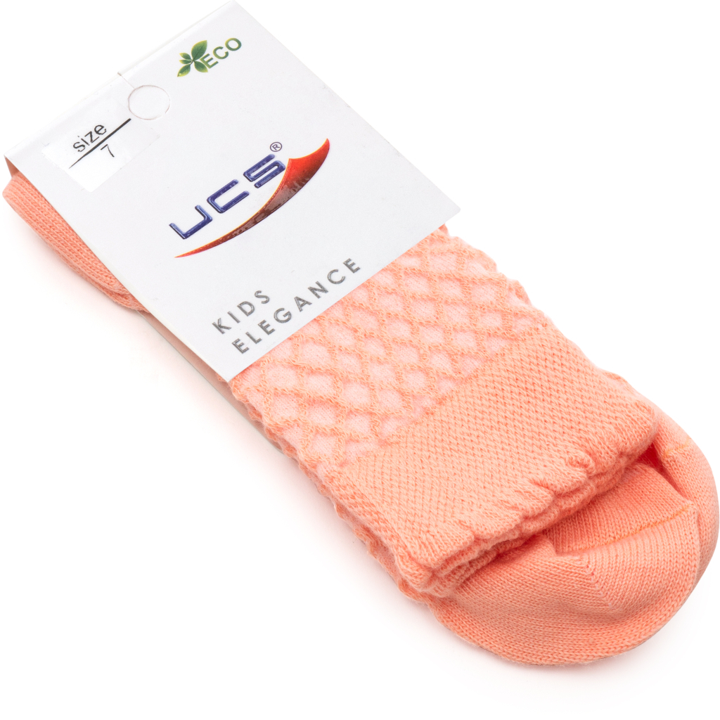 Шкарпетки дитячі UCS Socks однотонні (M0C0101-1204-9G-peach)