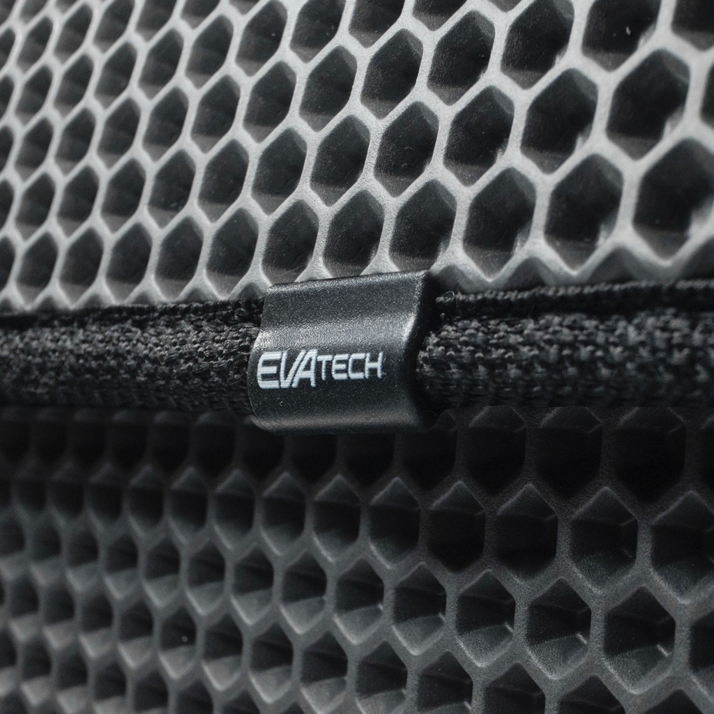 Сумка-органайзер EVAtech XL-PRO 32x100x30 см. Сота сіра з чорним кантом (BS13643OX3SGB)