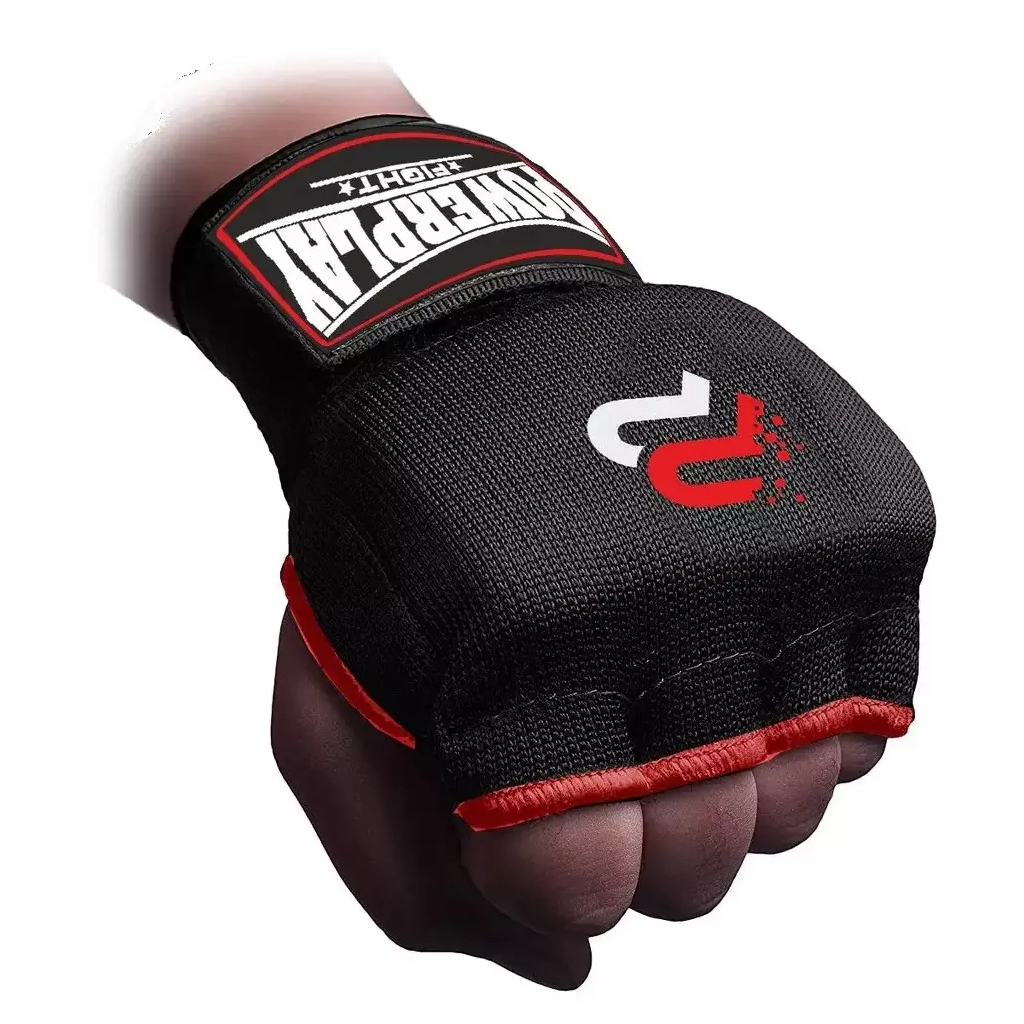 Бинти-рукавиці PowerPlay 3096 з гелевими подушечками Чорні L (PP_3096_L)