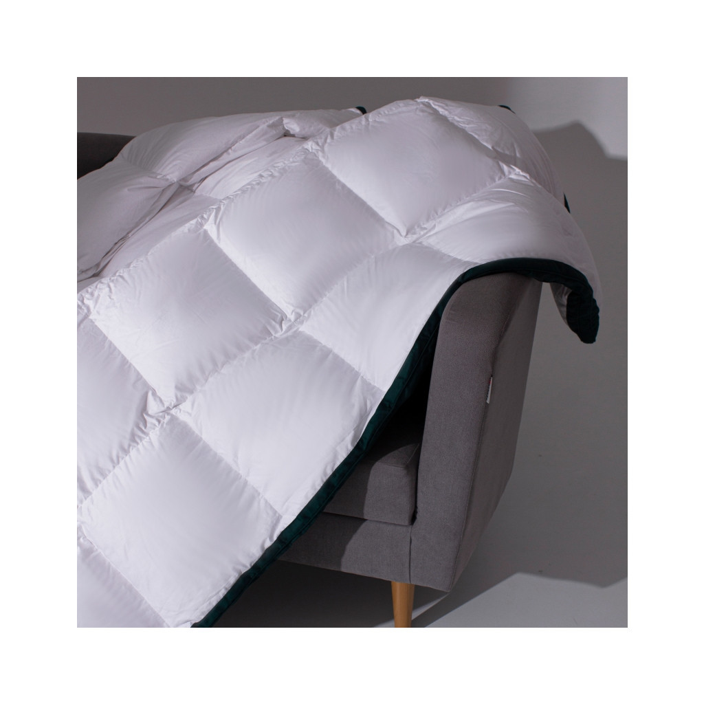 Ковдра MirSon Imperial Satin Luxe Демісезонна 100% пух 155х215 (2200007177349)