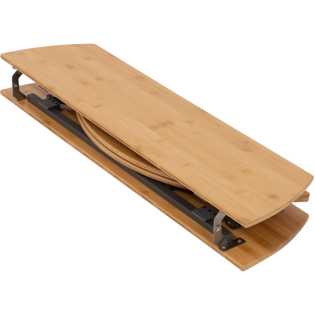 Туристичний стіл Bo-Camp Poundbury Круглий 90 x 90 cm Коричневий (1404656)