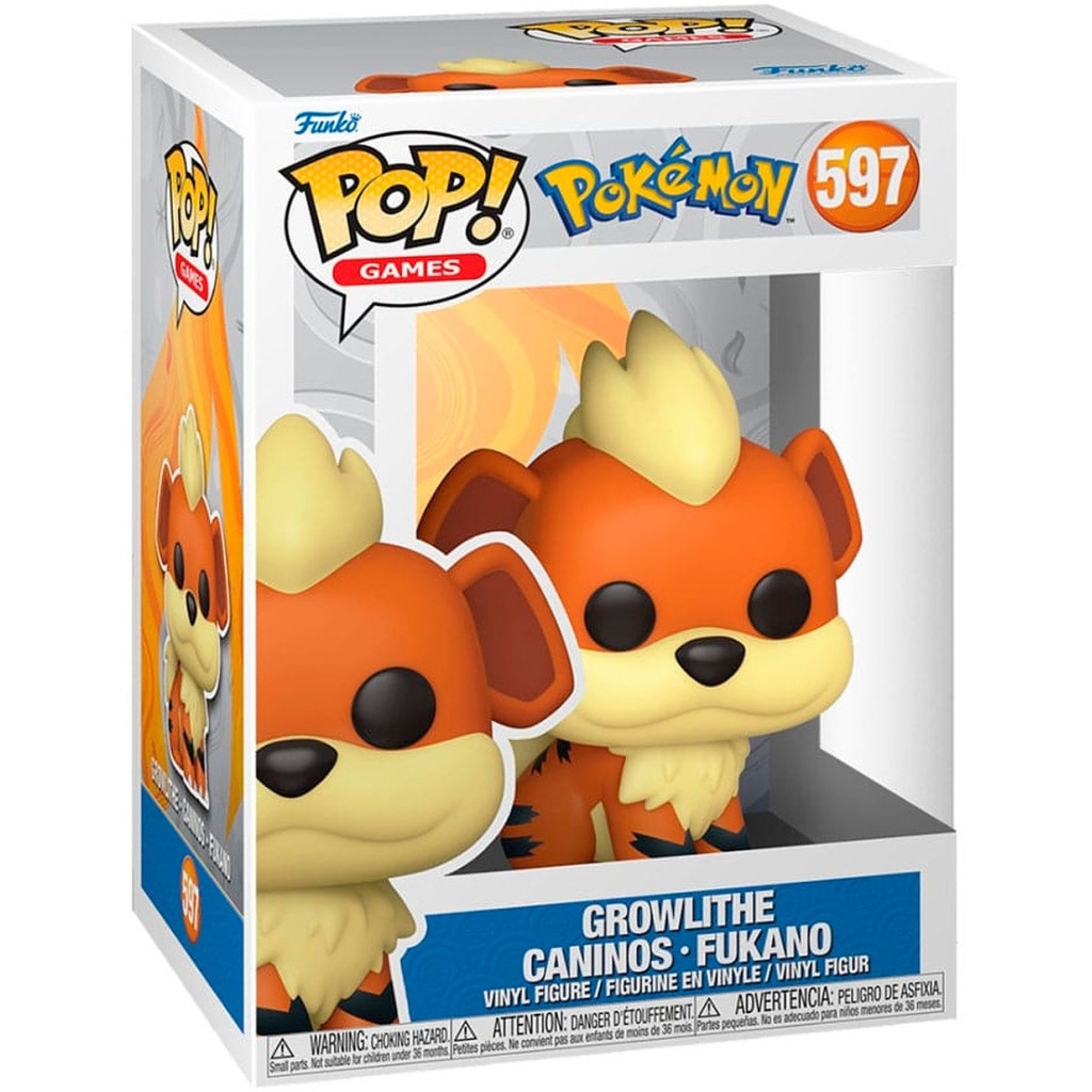 Фігурка Funko Pop Games: Pokemon - Growlithe (5908305245247)