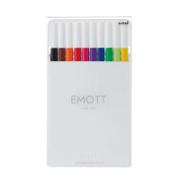 UNI liner set Emott Standard Color 0.4 mm 10 colors (PEM-SY/10C.01SC)