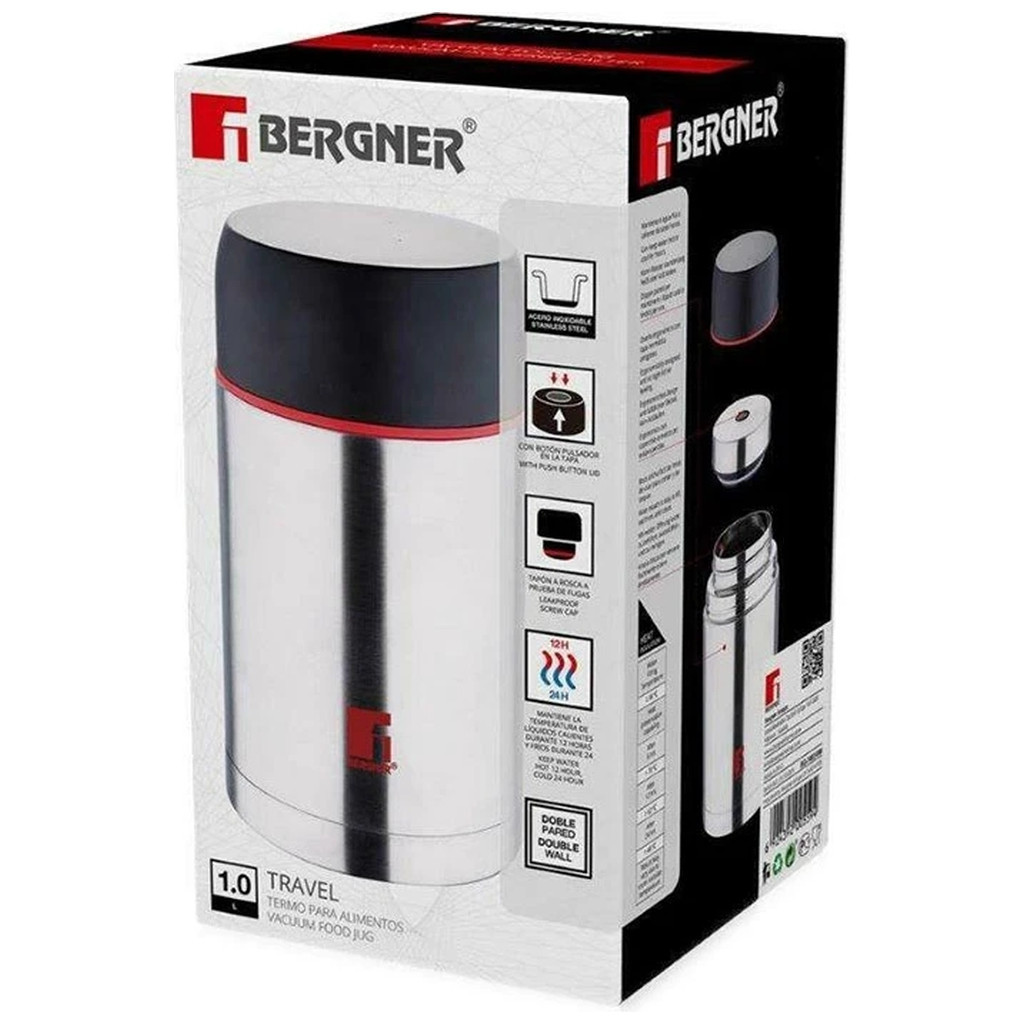 Термос Bergner Travel для їжі 1 л (BG-7482-MM)