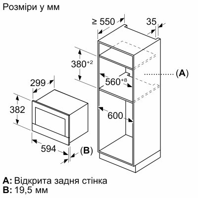 Мікрохвильова піч Bosch BFL7221W1
