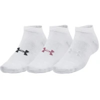 Socks Under Armor 1382958-100 Essential Low Cut 3 pairs white LG (196885590931)