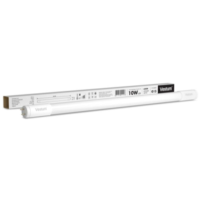 Лампочка Vestum T8 600мм 10W 850Лм 4200K 175-250V G13 (1-VS-4003)