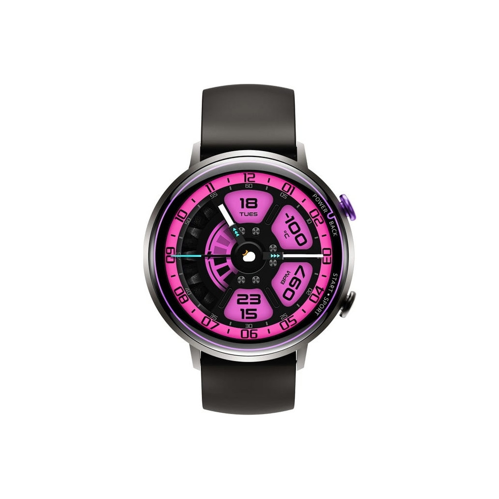Смарт-годинник OUKITEL BT60 Black (6931940742863)