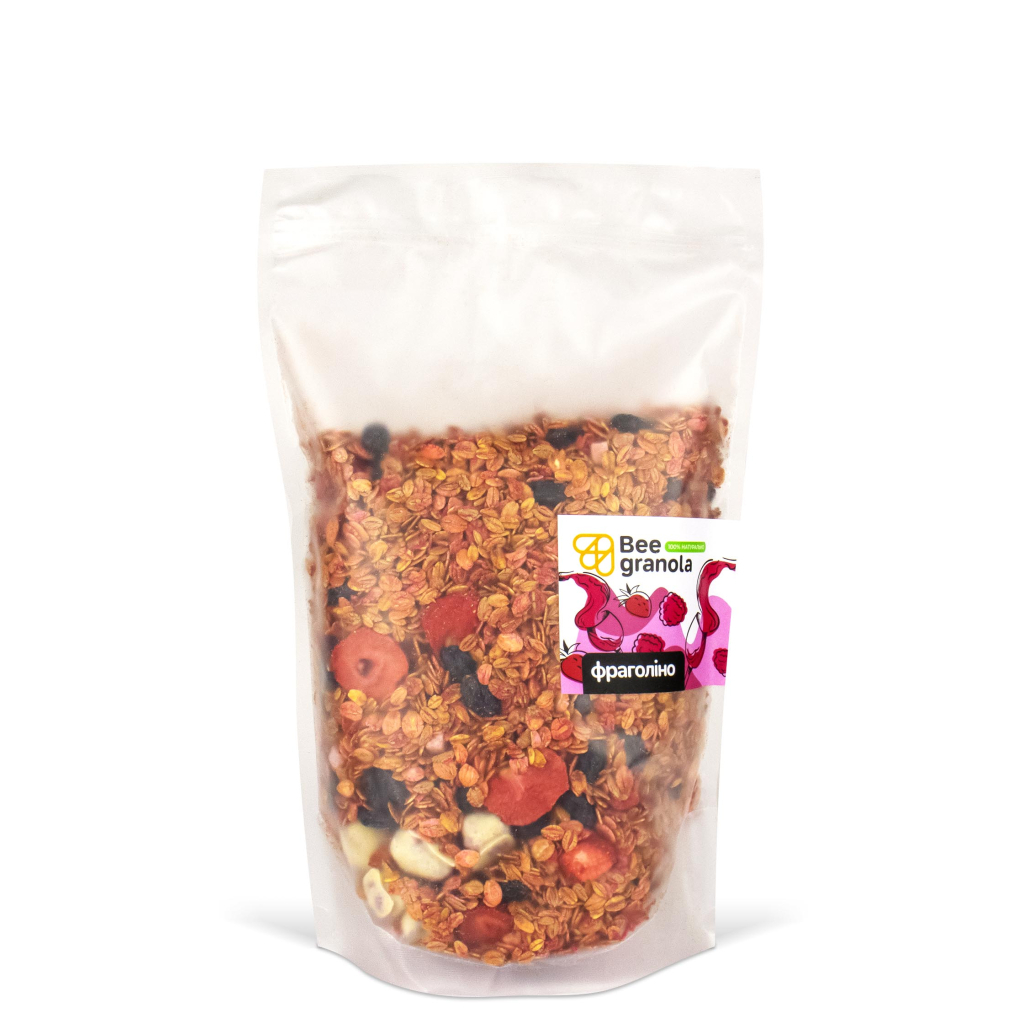Гранола Bee Granola Фраголіно 1 кг (4820228430665)