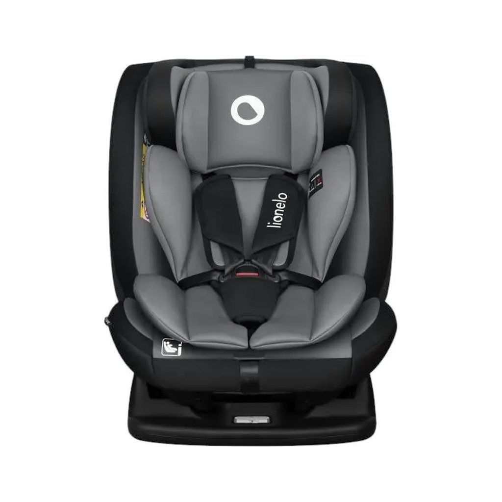 Автокрісло Lionelo Izzy I-Size Black Grey (LO-IZZY I-SIZE BLACK GREY)