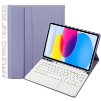 Чохол до планшета BeCover Keyboard+TouchPad Apple iPad 10.9" 2022 Purple (712380)