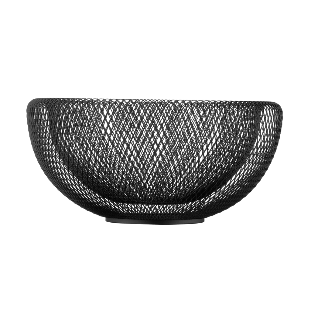 Фруктовниця Ardesto Midori 25х25х12см, метал, чорний (AR0902B)