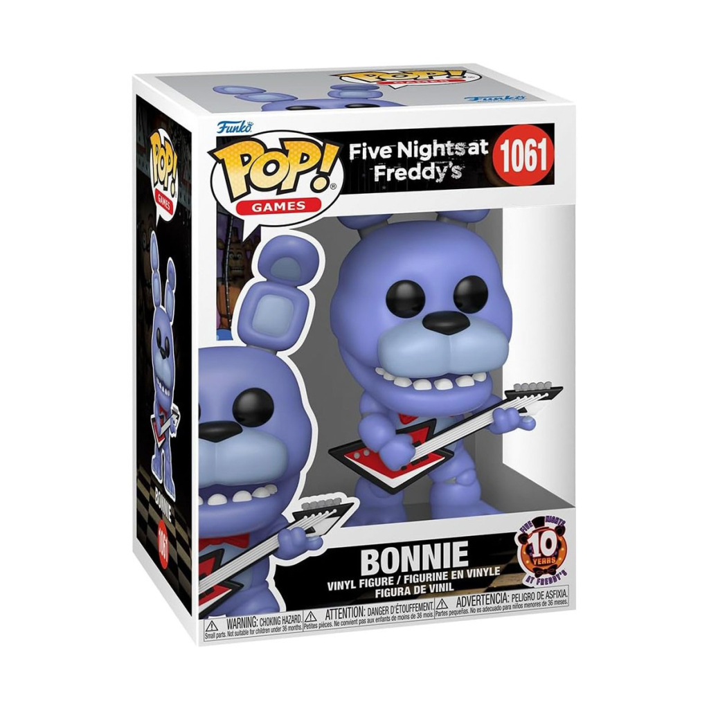 Фігурка Funko Pop серії 5 ночей у Фредді: 10 років - Бонні (87113)