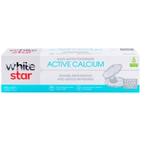Toothpaste White Star Active Calcium 100 ml (3800237400294)
