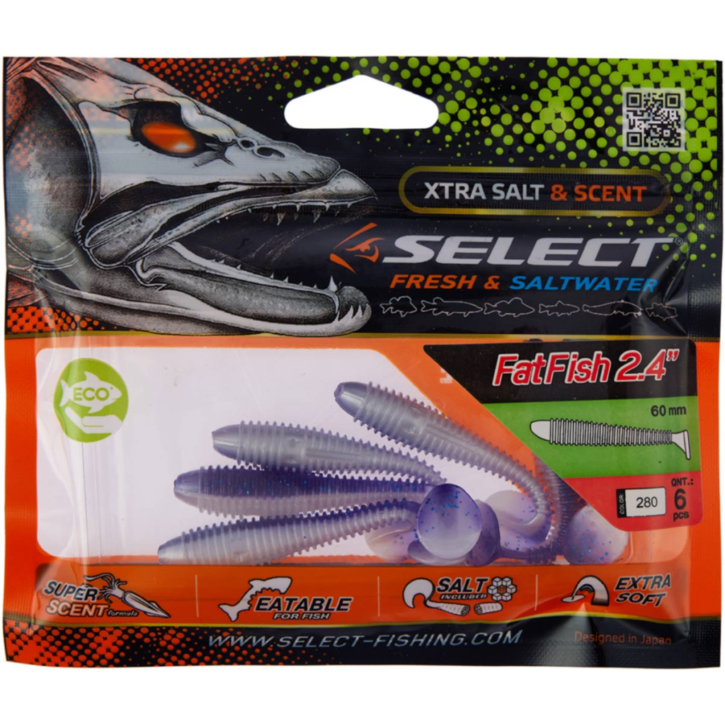 Силікон рибальський Select FatFish 2.4" 280 (6 шт/уп) (1870.71.41)