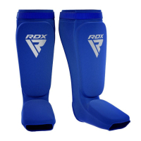 Захист гомілки і стопи RDX Shin Instep Foam Blue/White XL (HYP-SIUW-XL)