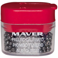 Sinker Maver set Pallini Supercalibrati Teneri 4/0 (0.532g) (1300.36.10)