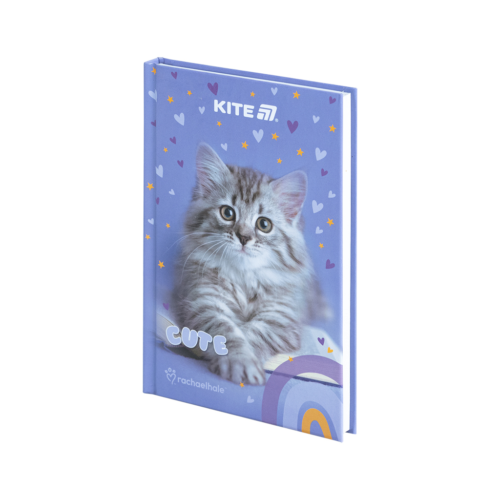 Блокнот Kite А6 Rachael Hale, тверда обкладинка, 80 аркушів, клітинка (R25-199) Блокнот Kite А6 Rachael Hale, тверда обкладинка, 80 аркушів, клітинка (R25-199)