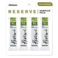 D'Addario Reserve - Alto Sax Reed Sampler Pack #3.0/3.0+/3.5 (DRS-J30)