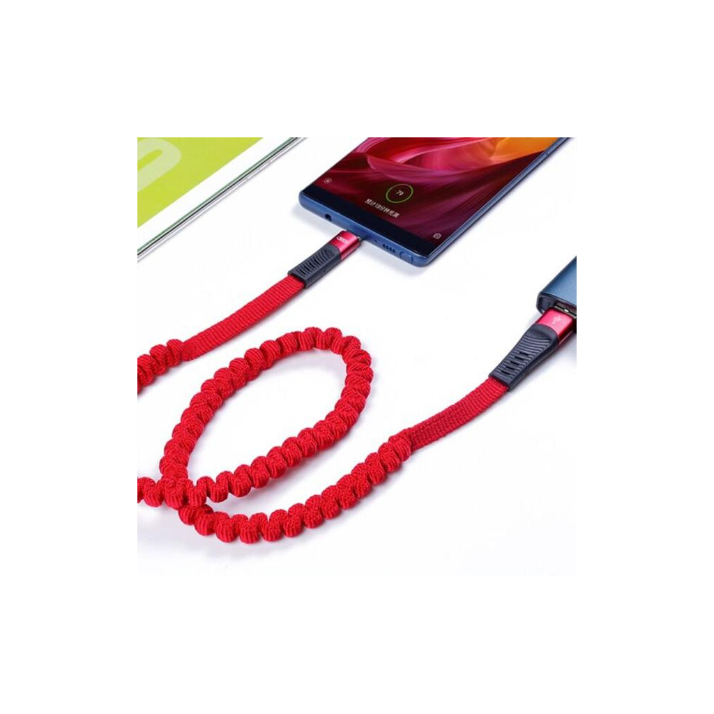 Дата кабель USB 2.0 AM to Micro 5P 1.2m 2.1A spring red XO (NB127-M-RD) Дата кабель USB 2.0 AM to Micro 5P 1.2m 2.1A spring red XO (NB127-M-RD)