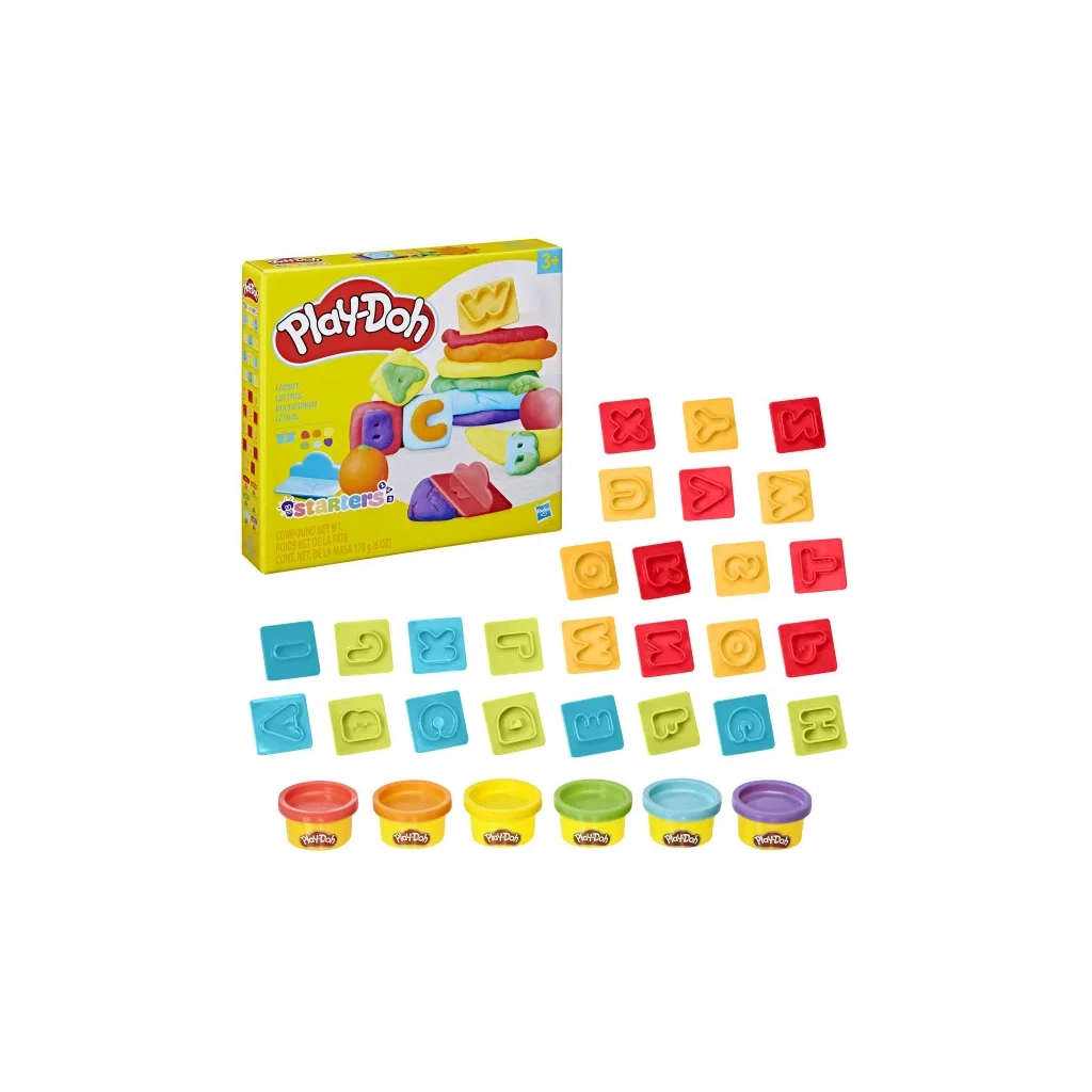 Набір для творчості Hasbro Play-Doh Основи E8532 Fundamentals letters (Play-Doh Основи E8532 Fundamentals lette) Набір для творчості Hasbro Play-Doh Основи E8532 Fundamentals letters (Play-Doh Основи E8532 Fundamentals lette)
