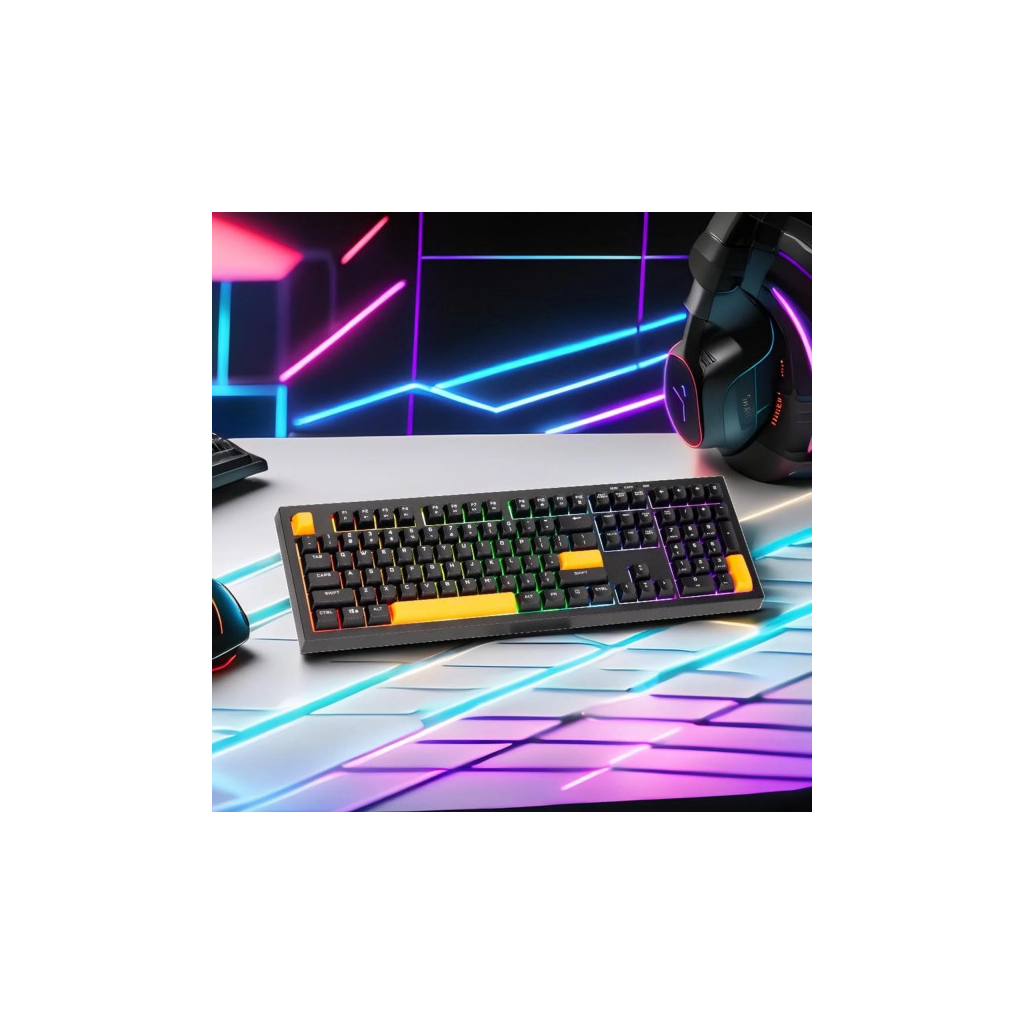 Клавіатура Xtrike ME ME KB-512 LED USB UA Black (KB-512BKUA) Клавіатура Xtrike ME ME KB-512 LED USB UA Black (KB-512BKUA)