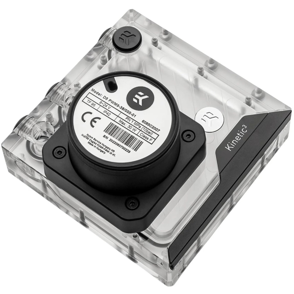 Резервуар для СРО Ekwb EK-Quantum Kinetic FLT 120 D5 PWM D-RGB - Plexi (3831109880715)