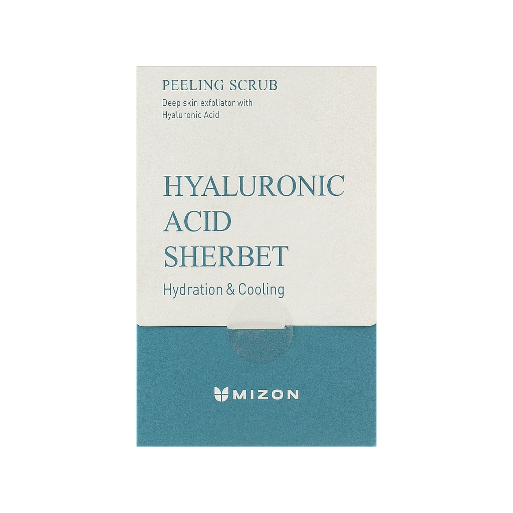 Пілінг для обличчя Mizon Hyaluronic Acid Sherbet Peeling Scrub 5 г (8809663754228)