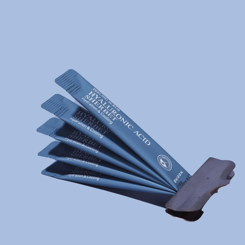 Пілінг для обличчя Mizon Hyaluronic Acid Sherbet Peeling Scrub 5 г (8809663754228)