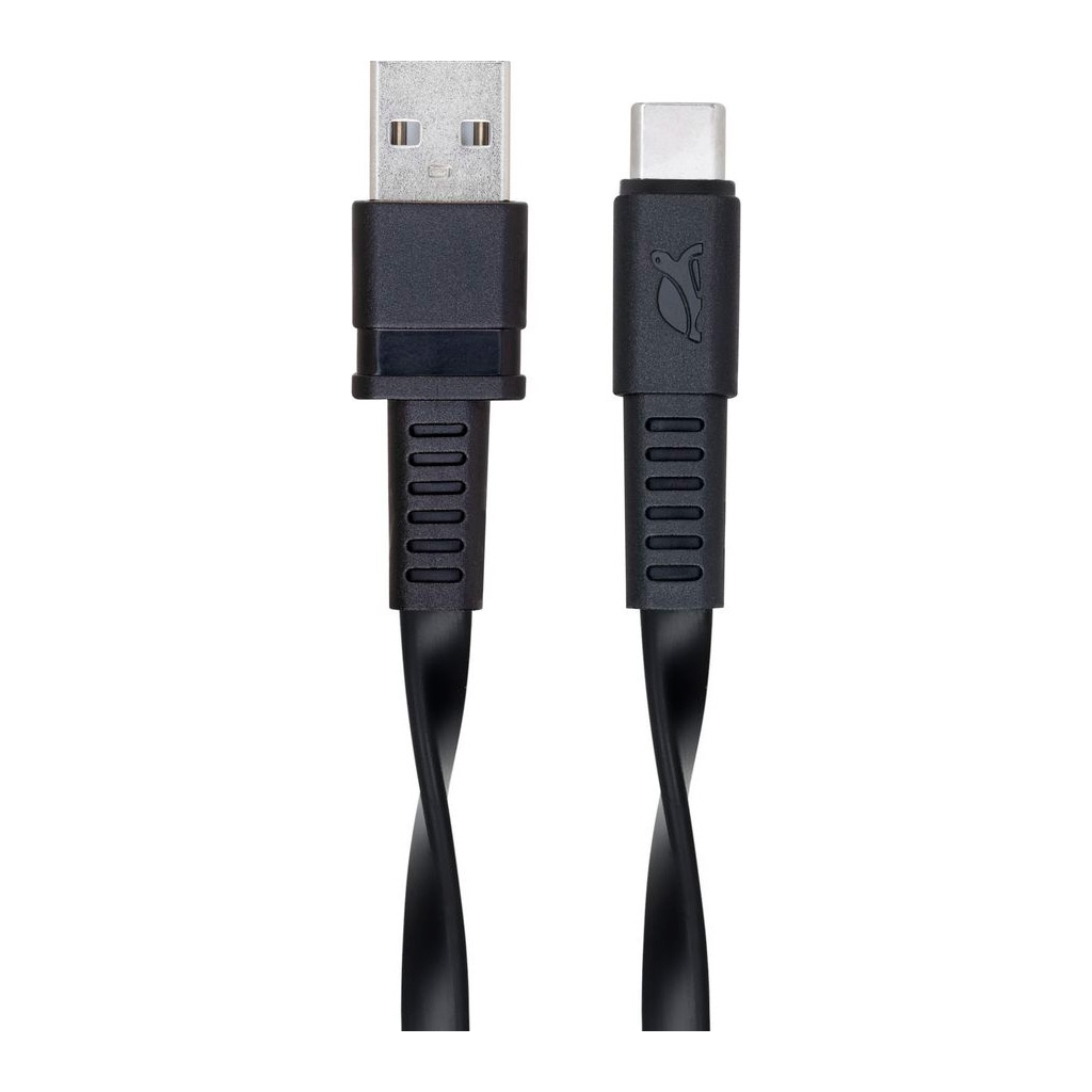 Дата кабель USB 2.0 AM to USB-C 1.2m black RivaCase (PS6002 BK12) Дата кабель USB 2.0 AM to USB-C 1.2m black RivaCase (PS6002 BK12)