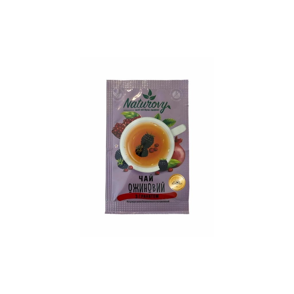 Чай Naturovy "Ожиновий з гранатом" 50 г (nt.10112)