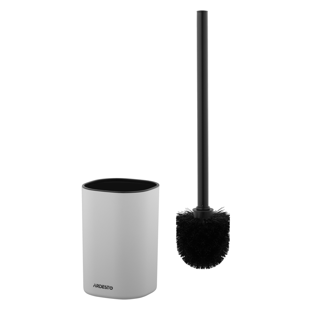 Йоржик для унітазу Ardesto Vigor Сірий (ARHB3502GB)