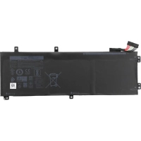 Акумулятор до ноутбука Dell XPS 15-9560 (short) H5H20, 56Wh (4666mAh), 3cell, 11.55V, Li-ion AlSoft (A71162)