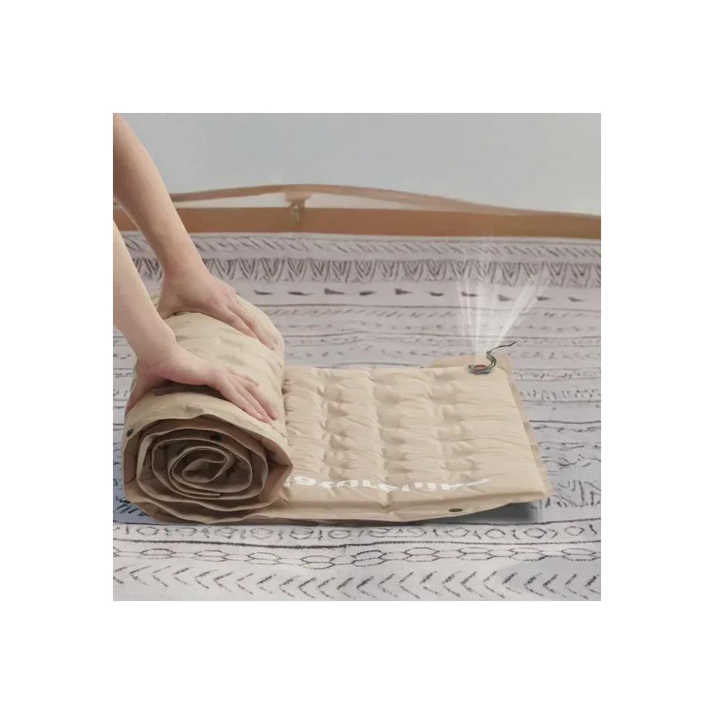 Матрац надувний Naturehike CNK2550WS025, 200х65х6 см, зелений (6977465868787)