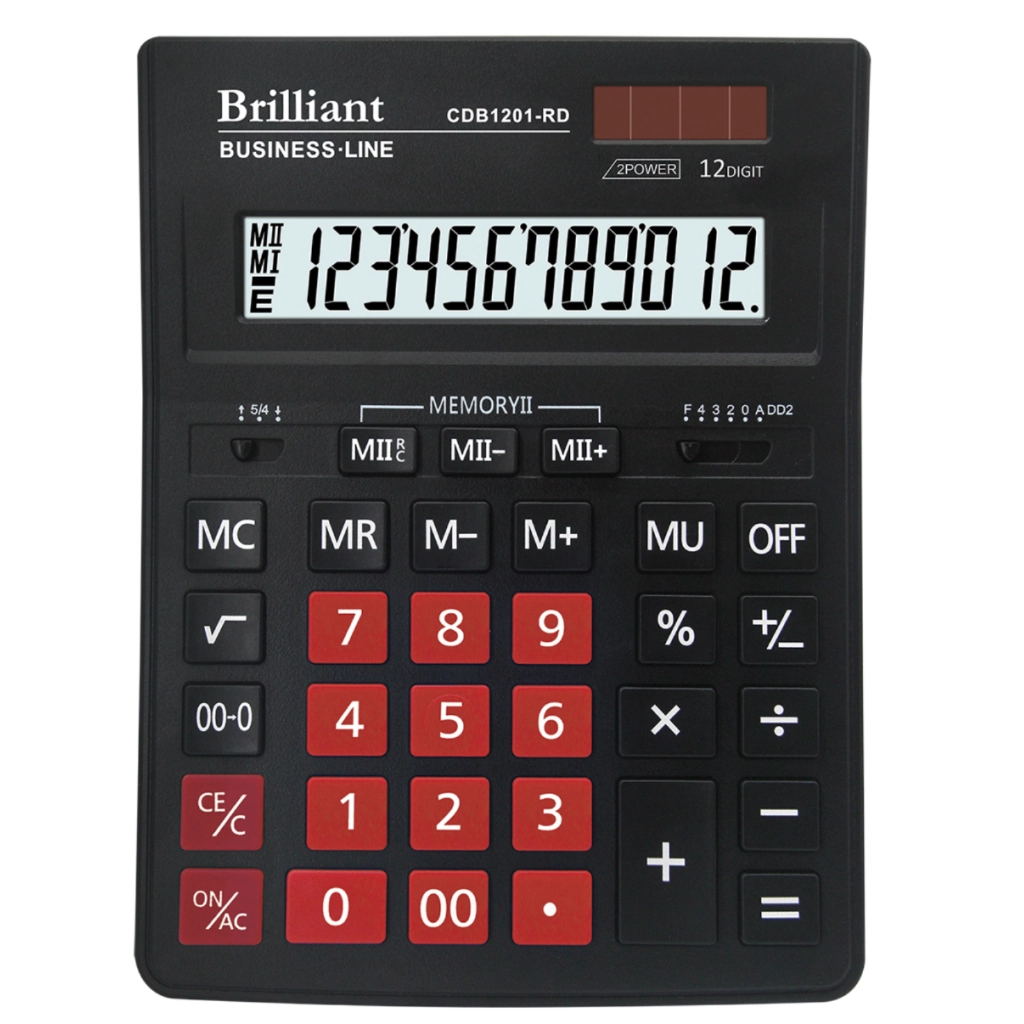 Калькулятор Brilliant CDB1201-RD (8853549)