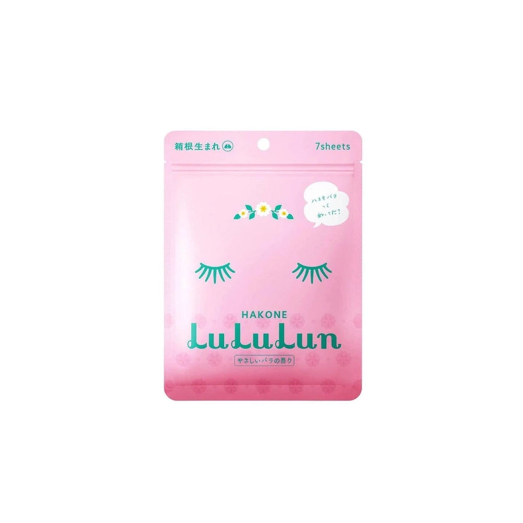Маска для обличчя Lululun Premium Face Mask Hakone Rose 7 шт х 4 уп (4582305066302)