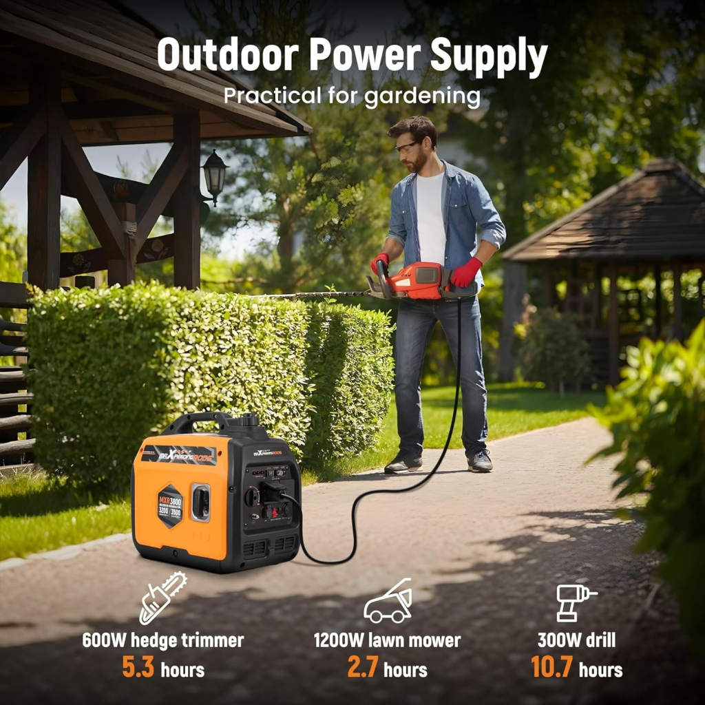 Генератор maXpeedingRODS MXR3800 інверторний 3,2 kW, 220V, 50Hz, 4л, ручний запуск (mxr3800) Генератор maXpeedingRODS MXR3800 інверторний 3,2 kW, 220V, 50Hz, 4л, ручний запуск (mxr3800)