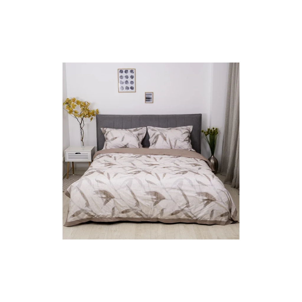 Постільна білизна Viluta 04 Brushed Warm Cotton (50 х 70 - 2 шт) євро (W04_Warm_ev)