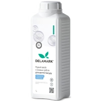 DeLaMark manual dishwashing detergent With silver ions Aloe vera 1 l (4820152334114)