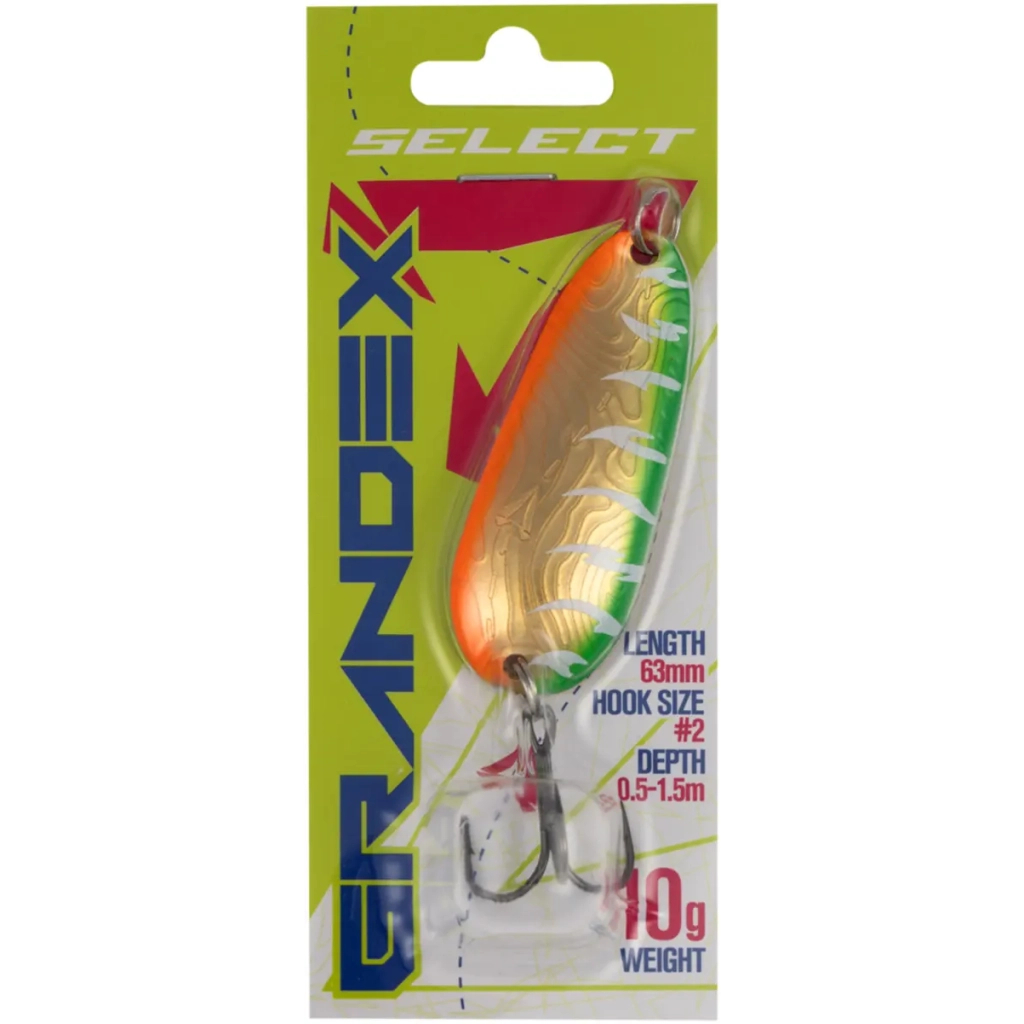 Блешня Select Grandex 10.0g 63mm 16 (1870.77.55) Блешня Select Grandex 10.0g 63mm 16 (1870.77.55)