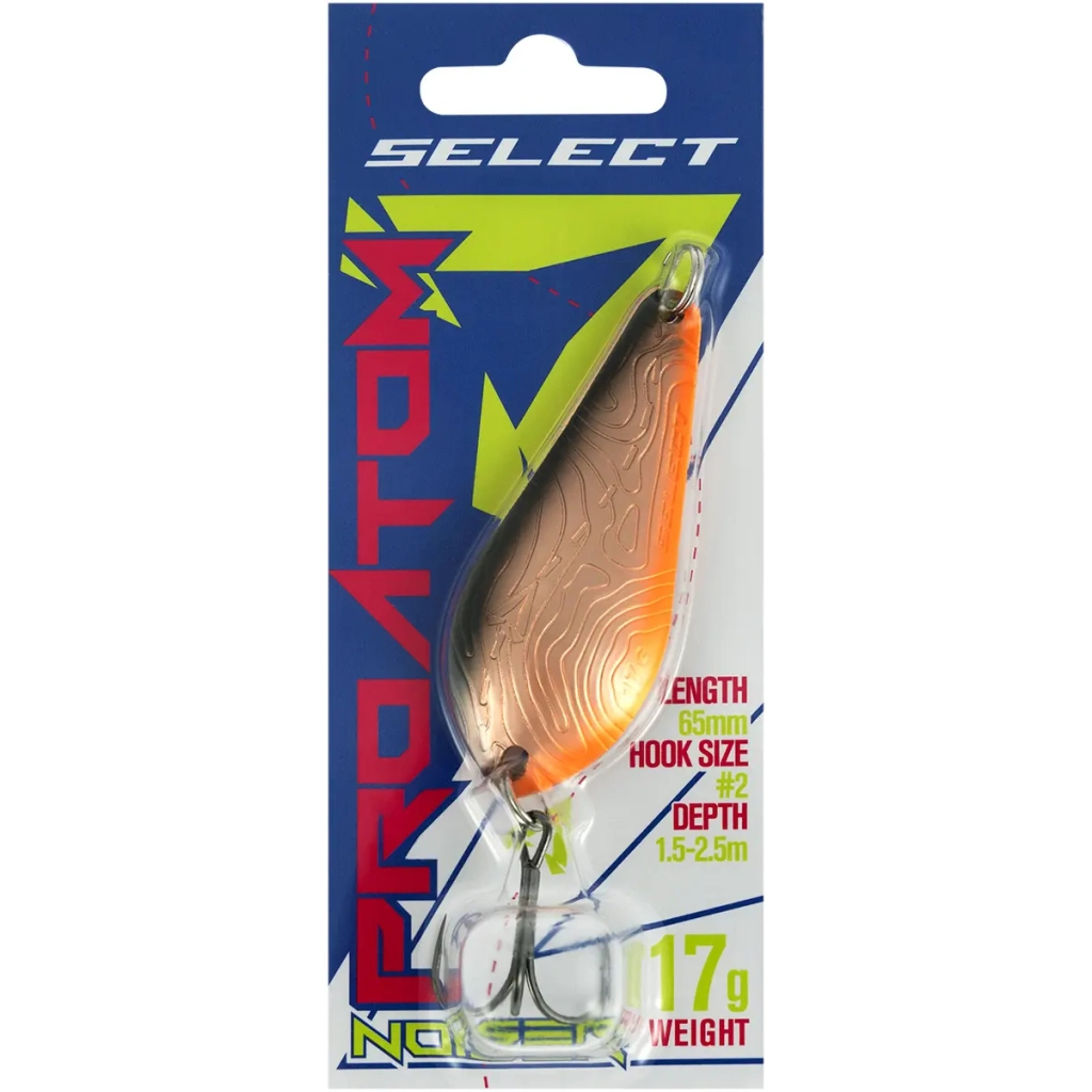 Блешня Select ProAtom Noiser 17.0g 65mm 07 (1870.78.92) Блешня Select ProAtom Noiser 17.0g 65mm 07 (1870.78.92)