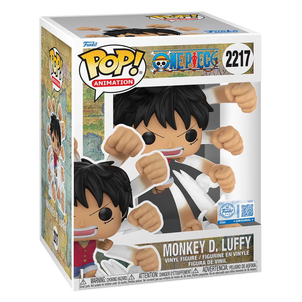 Фігурка Funko Pop серії Великий куш - Луффі (Гому Гому но Кулемет Гатлінга) (92222) Фігурка Funko Pop серії Великий куш - Луффі (Гому Гому но Кулемет Гатлінга) (92222)