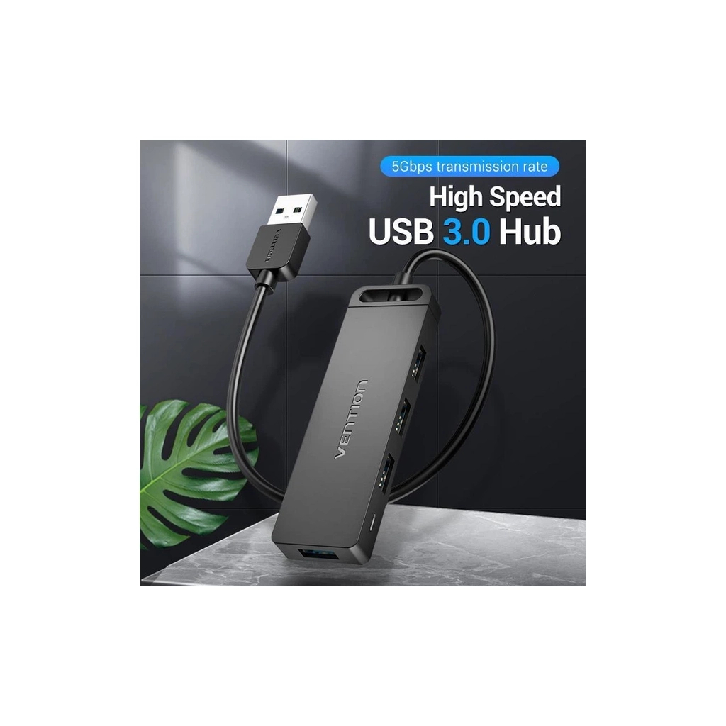 Зчитувач флеш-карт USB 3.0 to SD/TF 0.15m black Vention (CLPBB) Зчитувач флеш-карт USB 3.0 to SD/TF 0.15m black Vention (CLPBB)